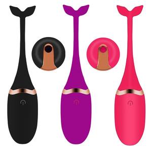 Kikkervisje Draadloos Opladen Vibrator Walvis Staart Afstandsbediening Ei Springen Volwassen Seksueel Product Vrouwelijke Masturbator - Product Image 6
