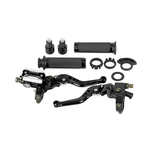 Piezas modificadas para motocicleta de cross-country: conjunto de freno de disco y embrague, bomba superior CNC, manillar y puños de manillar combinados - Product Image 2