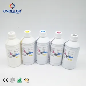 Tekstil pigment mürekkebi dtg beyaz 6 renkli mürekkep DTG yazıcı t-shirt baskı için epson DX5 TX800 XP600 5113