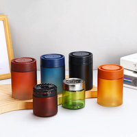 Botol Minyak Pewangi Mobil 100ml 200ml Warna Kustom, Botol Kaca Kosong untuk Diffuser Udara dengan Tutup