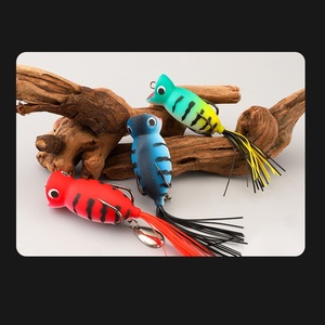 เหยื่อปลอม<span class=keywords><strong>กบ</strong></span><span class=keywords><strong>ยาง</strong></span>ซิลิโคนคุณภาพสูง ขนาด 10 ซม. แบบลอยน้ำ น้ำหนัก 9.5 กรัม สำหรับ<span class=keywords><strong>ตก</strong></span><span class=keywords><strong>ปลา</strong></span>ชะโดในน้ำจืด แม่น้ำ ลำธาร - Product Image 6