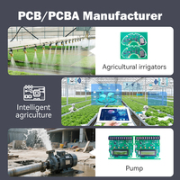 Servicio de Ensamblaje de PCBA para Sistemas de Riego Inteligente, Fabricante OEM de Circuitos Impresos Personalizados, Solución IoT para Agricultura Inteligente