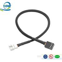 Câble d'alimentation PWMCUP Fan Cable 2510, connecteur mâle 4 broches vers prise femelle 4 broches PH2.0, faisceau de câblage