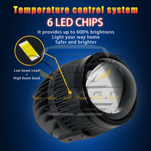 Đèn sương mù tích hợp hai chùm tia <span class=keywords><strong>LED</strong></span> Bi-<span class=keywords><strong>LED</strong></span> 80W <span class=keywords><strong>2</strong></span> inch JC-48 chống nước - Product Image 4