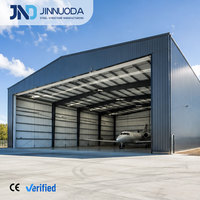 Hangar de Aviones Prefabricado de Acero con Diseño Moderno y Personalizado, Gran Vano, Edificio de Acero Ensamblado a Medida