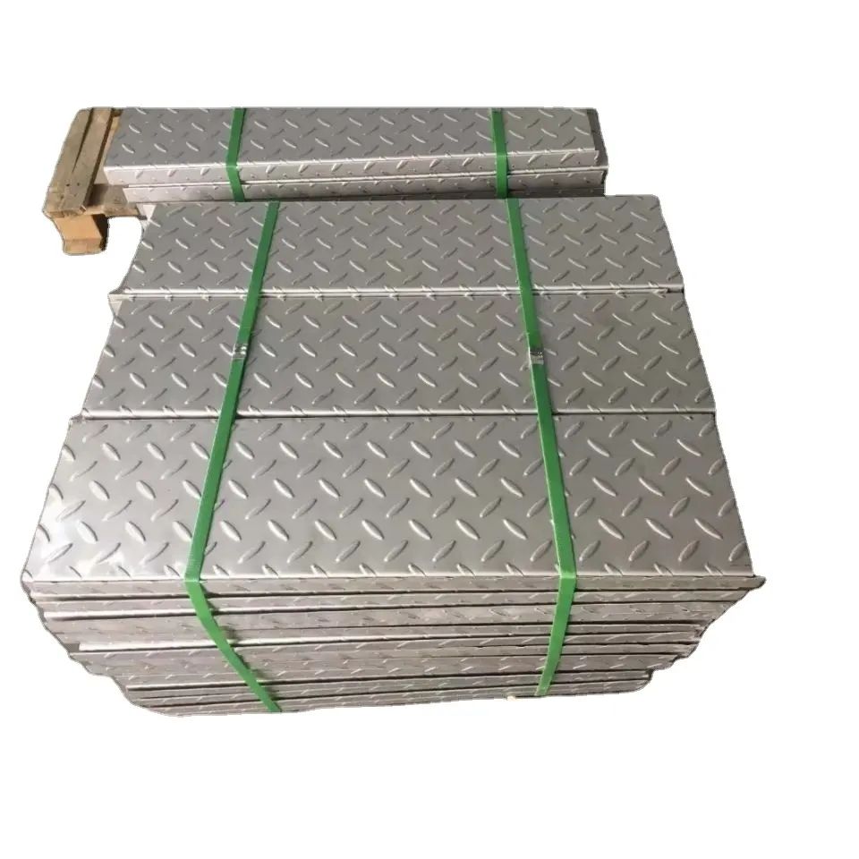 anti-rutsch geprägte aluminiumplatte diamant laufplatte aluminiumblech metall in legierung 3003 h14 h22 h16 h26
