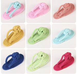 Juguetes de Cuerda Trenzada para Perros, Duraderos, de Algodón, Divertidos, para Mascotas Medianas y Pequeñas, Venta al Por Mayor - Product Image 2