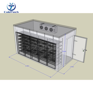 Tủ Lạnh Trưng Bày Nhà Kho Với 30 Cửa Kính Cho Siêu Thị/Cửa Hàng - Product Image 1