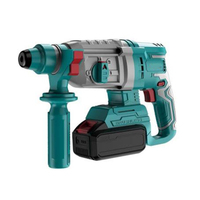Marteau perforateur rotatif sans fil 550W 21V 220V, alimenté par batterie au lithium, moteur sans balais, portable, pour bricolage