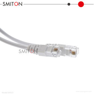 2对双绞线圆形6P4C电话线RJ11 6P4C电话线 - Product Image 4