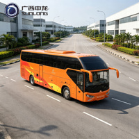 Autocar Diesel à Double Pare-Brise 12m 49+1+1 Places Autonomie 800km 280kw Suspension Pneumatique ADAS EBS pour Transport Routier