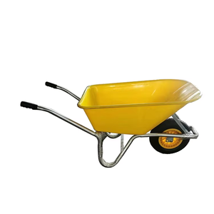 Carretilla de rueda resistente de alta calidad WB6424S hecha en China Precio bajo 4,00-8 Rueda de metal - Product Image 3