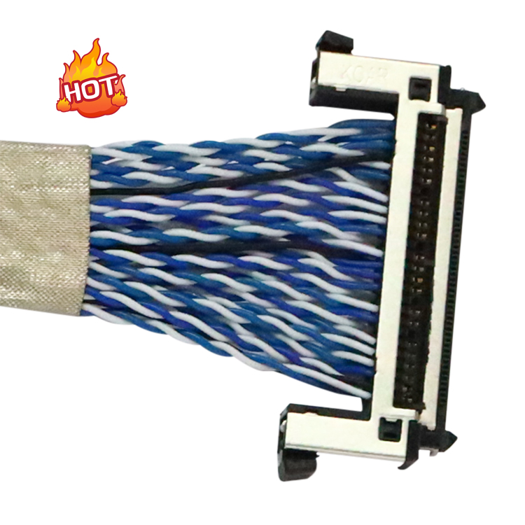 Электронный провод, 51Pin LVDS экран монитора в сборе, оригинальный Подержанный LCD TV провод, кабель LVDS для телевизора, компьютера