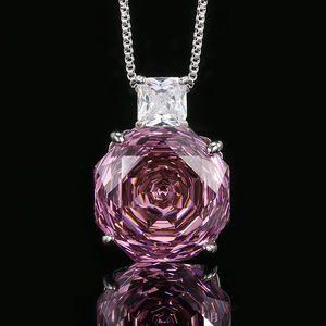 Nuevo 2025 Joyería Zhuangshengsheng, Base de Cobre Bañada en Oro, Corte Rosa, Rosa Seca, Conjunto Estilo Simple, Piedra Principal 14-12mm - Product Image 6