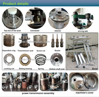 Mesin Sentrifugal Pemisah Krim Susu, Mesin Sentrifugal Tubular, Mesin Sentrifugal Industri untuk Jus, Mesin Sentrifugal Pemisah Minyak Kelapa Murni (VCO)