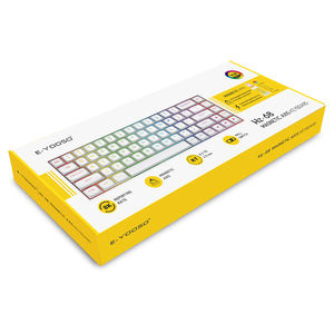 คีย์บอร์ดเกมมิ่งแบบมีสาย 60% รูปแบบ 68 ปุ่ม สวิตช์แม่เหล็กแบบถอดเปลี่ยนได้ - Product Image 3