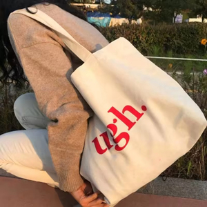 Vente en gros de sacs en toile avec logo personnalisé sacs à provisions en coton recyclé sacs en toile élégants pour épicerie - Product Image 6