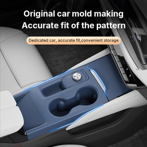 Car Armrest Storage Box With Cup Holder Protects Panel From <b>Scratches</b> Car Dust Proof <b>Pad</b> For Buick Envision Plus - Product Image 2