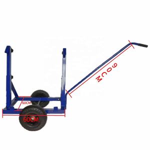ATV Log Hauler Manuel Cloison Sèche Chariot Panneaux Chariot Deux roues <span class=keywords><strong>Brouette</strong></span> Log Outils - Product Image 4