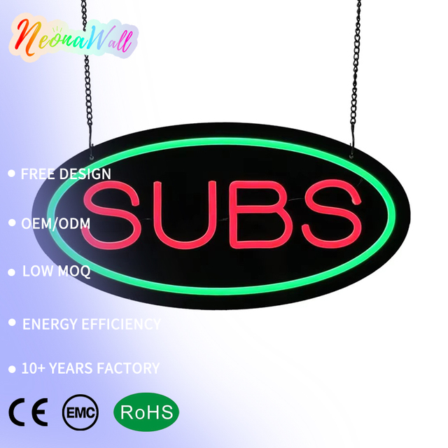 Neonawall Blackboard Open Neon Sign LED Light Business Sign for Storefront Restaurant Cafe Bar Pub Ideal for Shop Owners