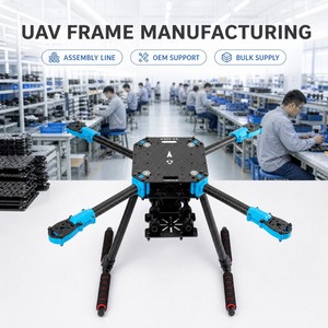 Holybro X500 V2 탄소 섬유 프레임 키트 4축 멀티로터 UAV, Pixhawk 6C 및 6X 비행 컨트롤러와 호환 가능 - Product Image 2