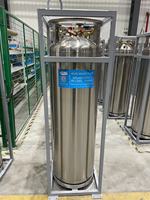 Cylindre de gaz d'oxygène liquide 210L 2.0mpa Lox/Lin/Lar bouteille de Dewar cylindre d'oxygène liquide cryogénique