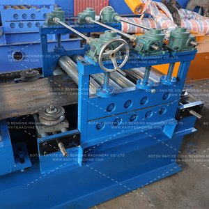 Machine automatique de formage à rouleaux pour garde-corps routier, profil W, équipement de barrière antichoc en acier à 2/3 ondulations avec garantie de 2 ans - Product Image 3