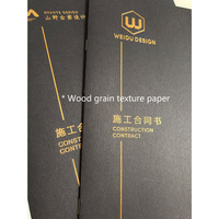 Libro de Contratos Impreso Personalizado al por Mayor, Folleto de Acuerdo Comercial de Tapa Blanda con Impresión de Logotipo