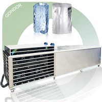 Compresseur industriel en acier inoxydable 5kg moule bloc de glace faire prix de la machine pour le Royaume-Uni Bangladesh au Pakistan