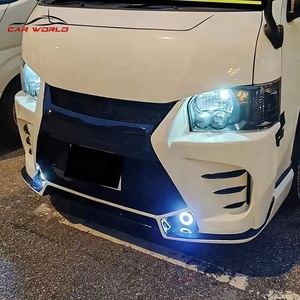 Nouveau pour Hiace Série 200 2014-2018 Pare-chocs avant Kit carrosserie automobile Matériau ABS de haute qualité Installation par visserie - Product Image 5