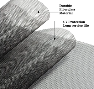 Moderno Niza 18*16 Malla Mosquitera Rollo Fibra de vidrio Mosca Insecto Pantalla Ventana Pantalla Enrollar - Product Image 6