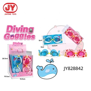 Kids Cartoon Adjustable Nose Diving Swimming Glasses for Children Water <b>Sports</b> Diving Equipment Summer <b>Toys</b> - Product Image 6