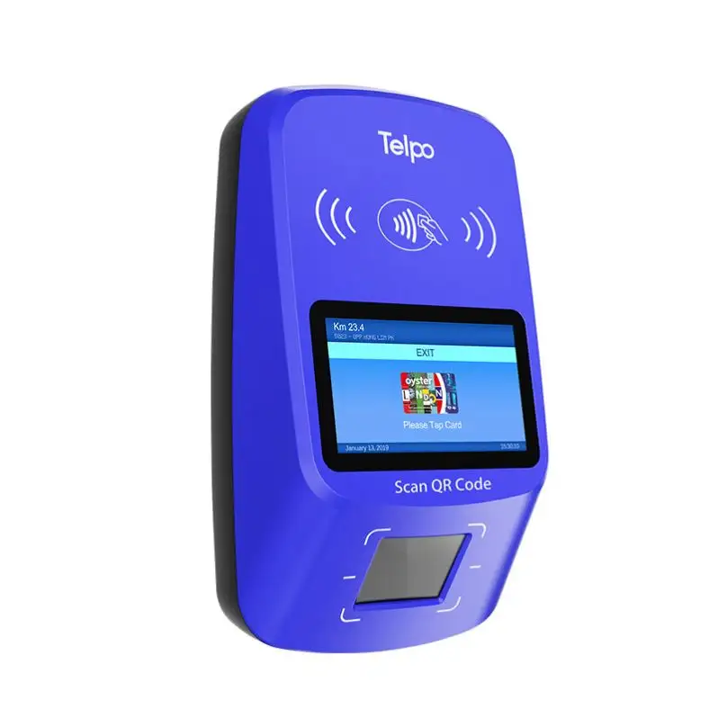 nfc card reader android point of sales terminal bus validator with qr code