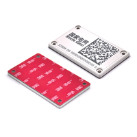 Etiqueta RFID UHF Pasiva Anti Metal Magnética FineJoin UT501 IP67 Impermeable Alcance 10 m