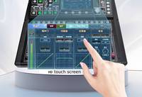 Consola Mezcladora Digital Serie TM de 16/20/24/32 Canales con Pantalla Táctil HD, Recuerdo de Escenas y Conexión Wifi para Estudios y Espectáculos en Vivo