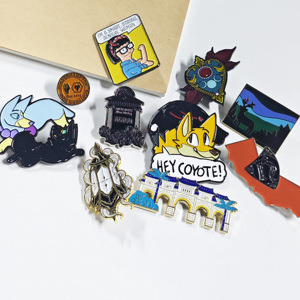 Badges en métal personnalisés avec logo sur mesure pour promotion, conception de pin's personnalisable - Product Image 6