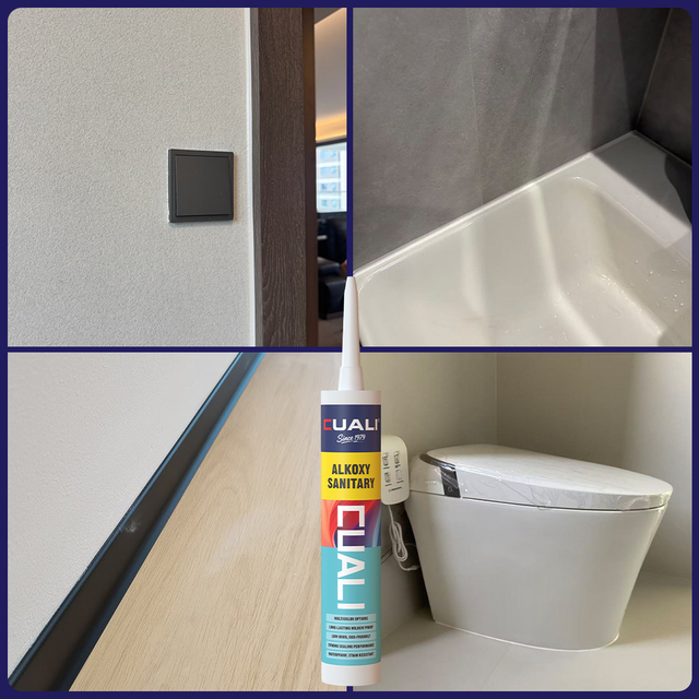 Waterproof Mold-proof High-efficiency Glossy and Matte Silicone Sealant Specifically Designed for Bathrooms and Kitchens