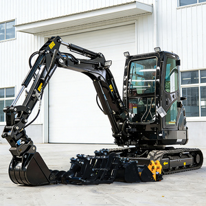 Mini Excavadora Hidráulica Compacta con Envío Gratuito, Excavadoras Agrícolas de 1, 2 y 3 Toneladas, Certificación CE y EPA - Product Image 6