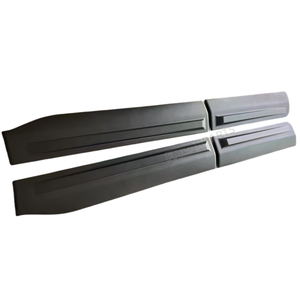 F150 2021 2022 2023 2024 için Düz Mat Siyah ABS Arka Kasası Rayları Koruyucuları Kapakları Kalıplama Kapağı (Delikli) - Product Image 6