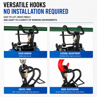 Mini treuil électrique portable King 160 kg 30 m, machine de levage suspendue sans fil avec télécommande 220 V