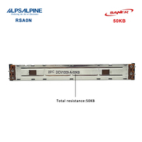 Potentiomètre coulissant mono à vitesse variable ALPS RSA0N1194000 100mm 130mm 50KB