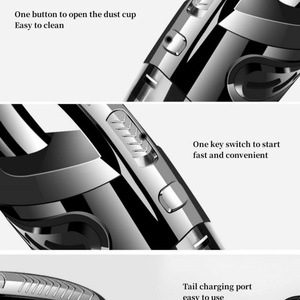 เครื่องดูดฝุ่นในรถยนต์แบบพกพา120W, เครื่องดูดฝุ่นแบบมือถือ4000Pa พลังดูด USB ชาร์จได้2000mAh ไร้สายทนทาน - Product Image 6