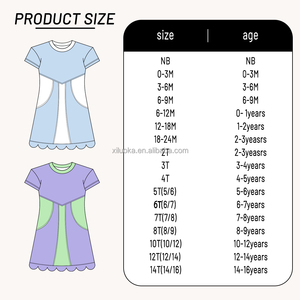 Vestito Sportivo da Yoga per Ragazze a Maniche Corte con Orlo Ondulato, Color Block, Pantaloncini Integrati, Personalizzabile in Piccole Serie - Product Image 4