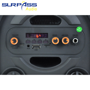 <span class=keywords><strong>Subwoofer</strong></span> portable 603B pour home cinéma, basses puissantes, boombox sans fil USB/TF/AUX pour fête en extérieur, stéréo Bluetooth - Product Image 5