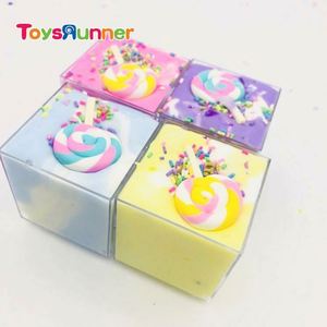2021 Más Vendido Slime de Mantequilla Esponjoso con Diseño de Dulces y Caramelos, Abalorios Coloridos, Nube de Chocolate, Arcilla Blanda de Juguete, Plastilina de Silicona y Plástico - Product Image 3