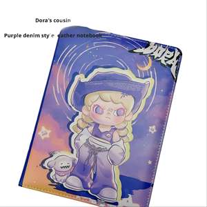 Carnet <span class=keywords><strong>de</strong></span> notes mignon en similicuir avec reliure cousue, pages imprimées en couleur, motif <span class=keywords><strong>de</strong></span> dessin animé <span class=keywords><strong>DORA</strong></span> Big Cousin, idéal comme cadeau - Product Image 2