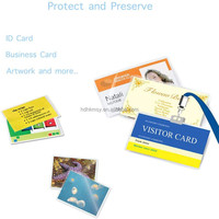 Pochettes de stratification A3 150mic avec film froid adhésif parfait Protection contre les rayures de toute taille des documents et des images