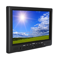 Monitor de TV de 7 pulgadas con cámara 2025 con entrada Ied VGA BNC AV