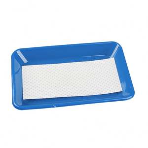 Direct usine Tampon absorbant pour fruits 120x80mm en pâte fluff, absorption d'eau 715ml/m², écologique, motif raisin - Product Image 3