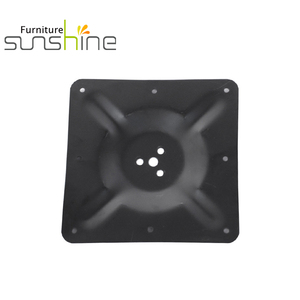 Pipe ronde à manger Table à thé jambe luxe prix usine vente fonte noir café haute qualité métal croix Base piédestal acier - Product Image 5